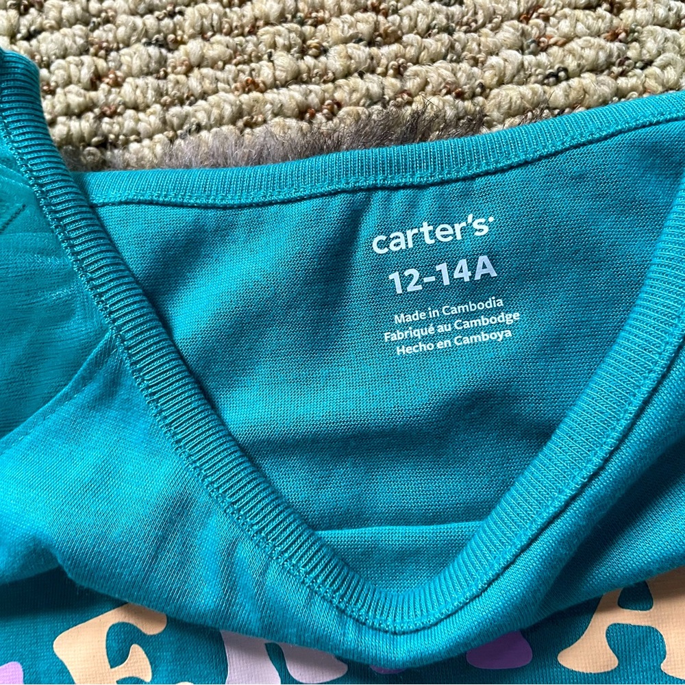 Girls Carters Mermaid Nightie ( 12-14 years ) - Picture 2 of 2